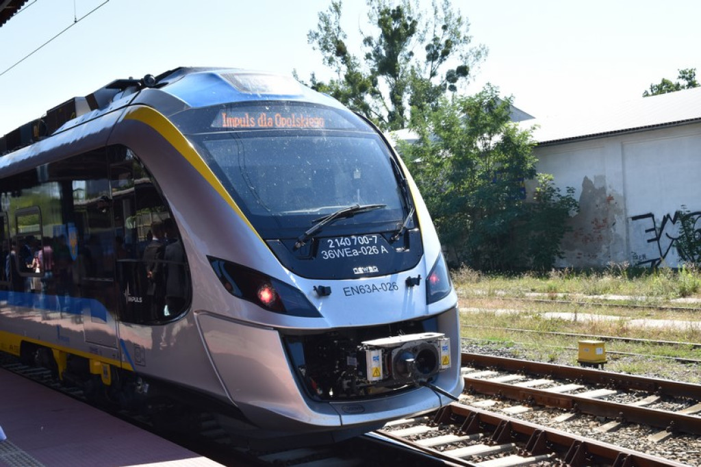 Impuls na terasie Opole - Brzeg rozwinął prędkość 162km/h