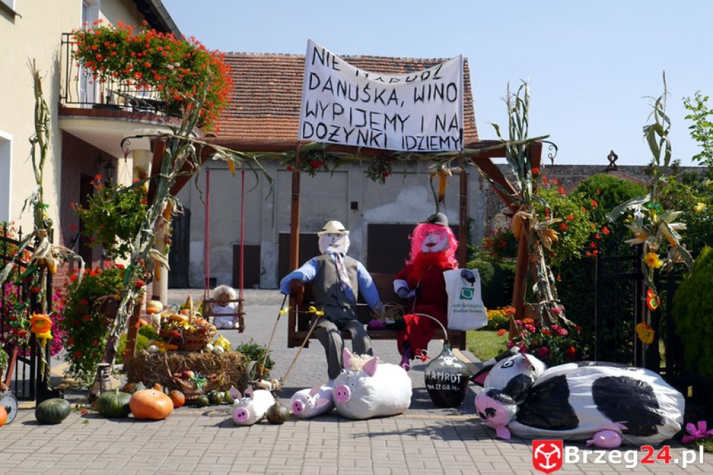 Gierszowice triumfowały u siebie - Fotorelacja z dożynkowego konkursu na najpiękniejszą koronę żniwną i na najładniejszą dekorację