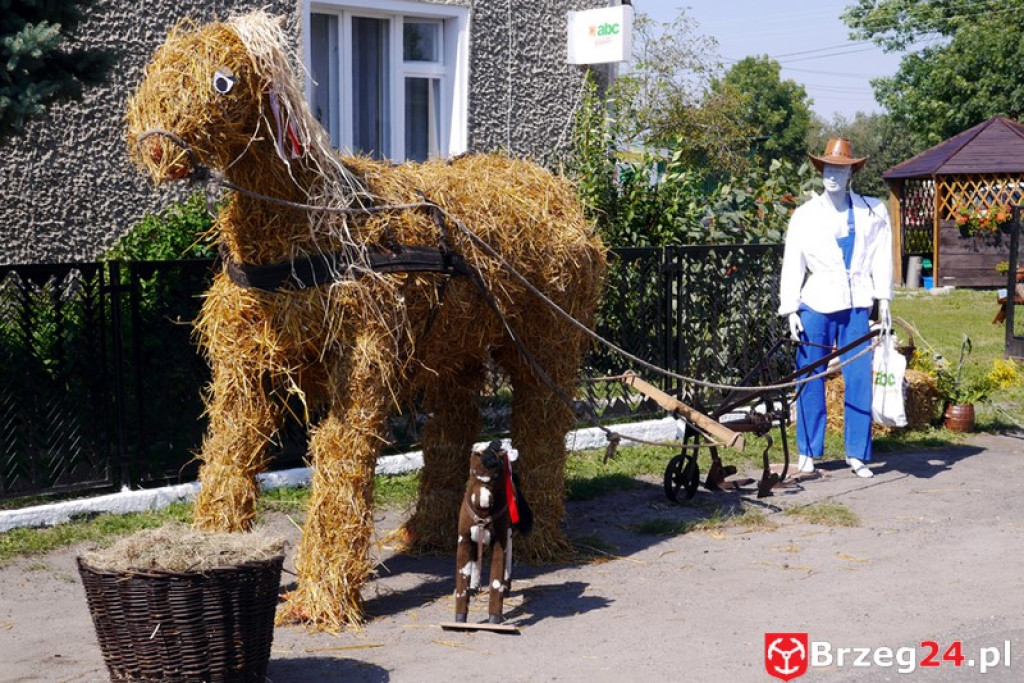 Gierszowice triumfowały u siebie - Fotorelacja z dożynkowego konkursu na najpiękniejszą koronę żniwną i na najładniejszą dekorację