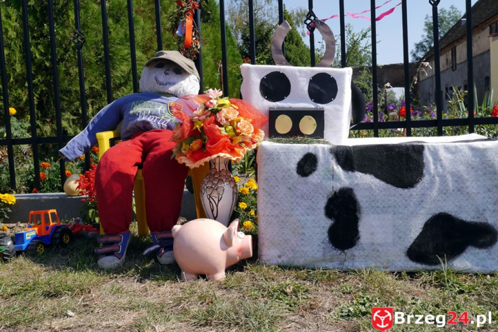 Gierszowice triumfowały u siebie - Fotorelacja z dożynkowego konkursu na najpiękniejszą koronę żniwną i na najładniejszą dekorację