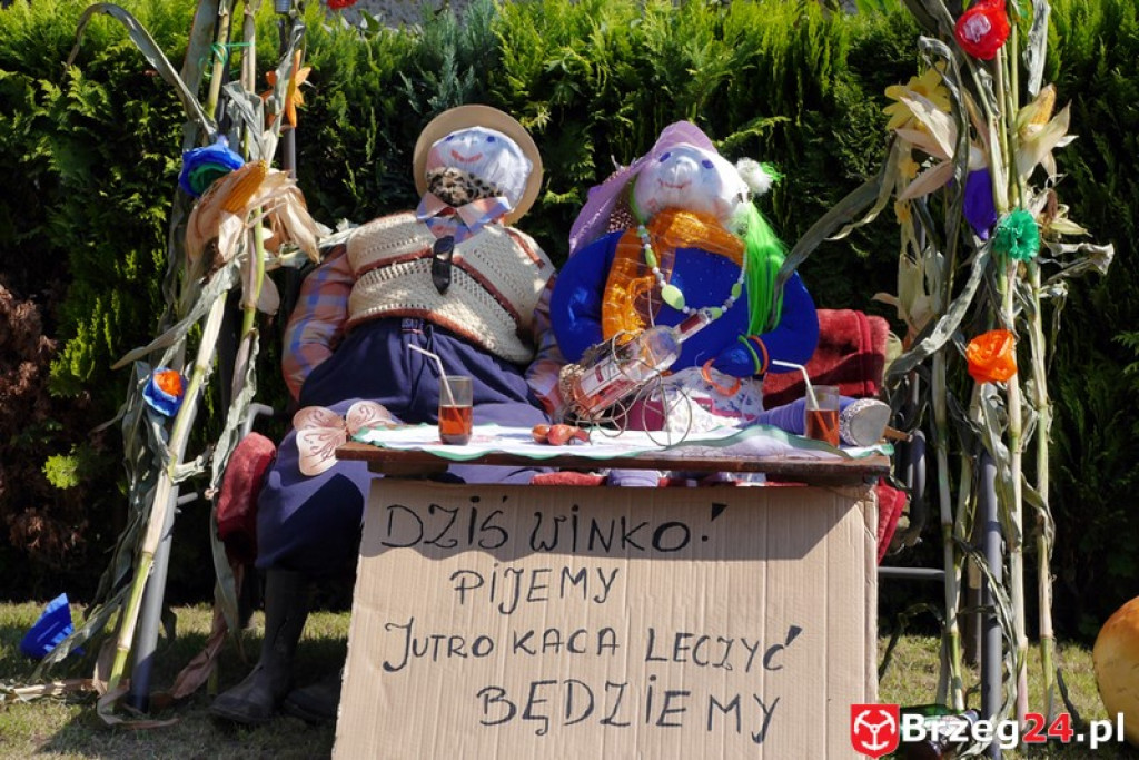 Gierszowice triumfowały u siebie - Fotorelacja z dożynkowego konkursu na najpiękniejszą koronę żniwną i na najładniejszą dekorację