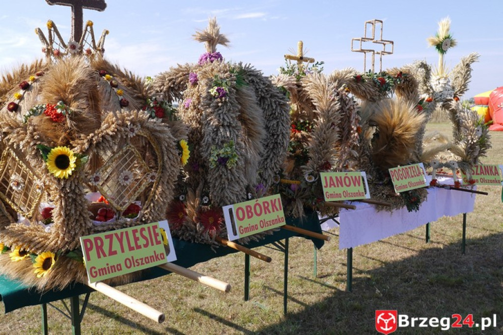 Gierszowice triumfowały u siebie - Fotorelacja z dożynkowego konkursu na najpiękniejszą koronę żniwną i na najładniejszą dekorację