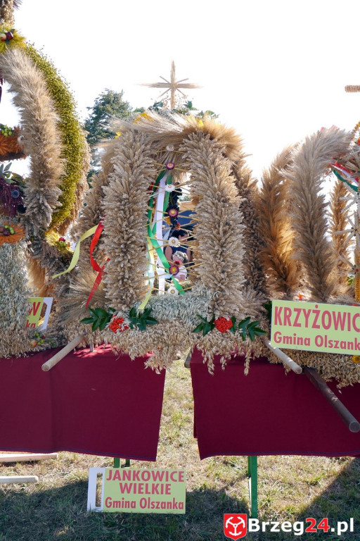 Gierszowice triumfowały u siebie - Fotorelacja z dożynkowego konkursu na najpiękniejszą koronę żniwną i na najładniejszą dekorację