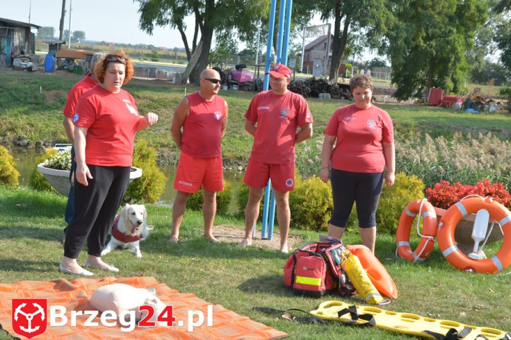 Przedszkolaki z Jedynki z wizytą w Przystani WOPR