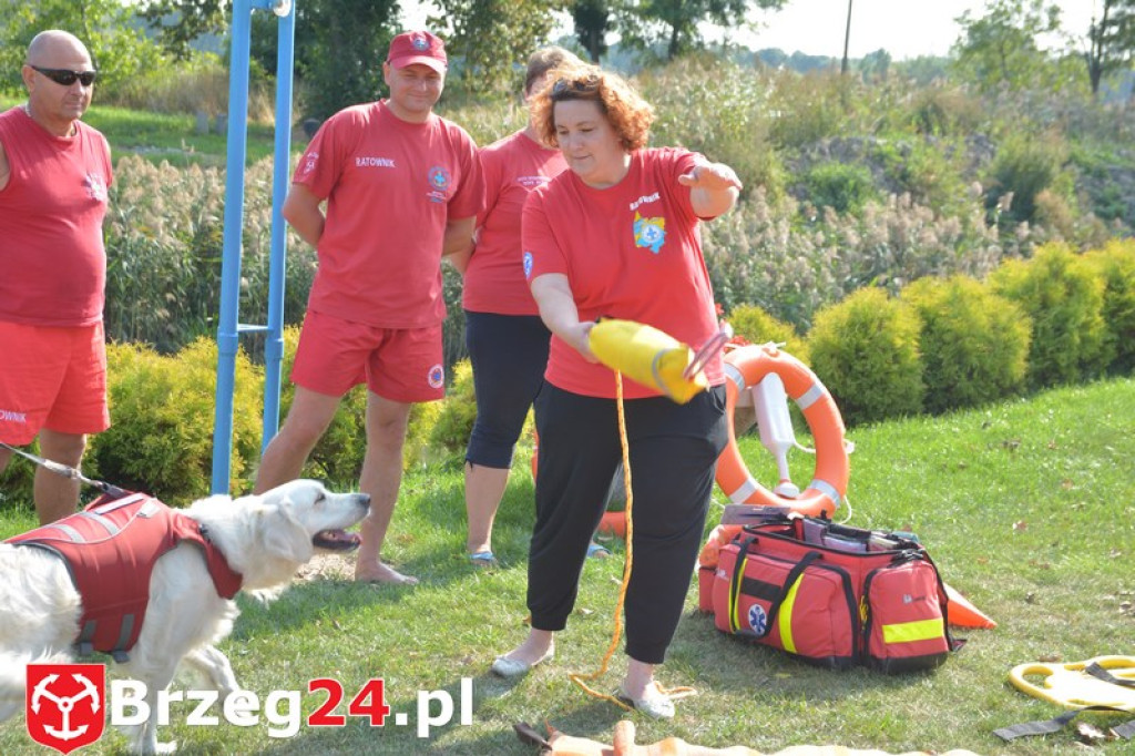 Przedszkolaki z Jedynki z wizytą w Przystani WOPR