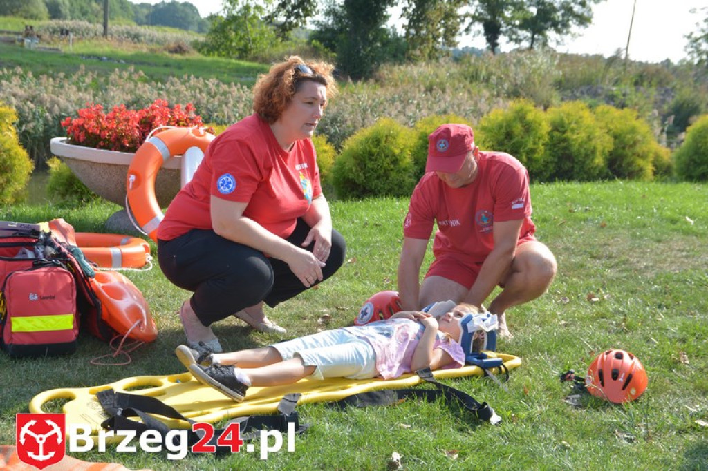 Przedszkolaki z Jedynki z wizytą w Przystani WOPR