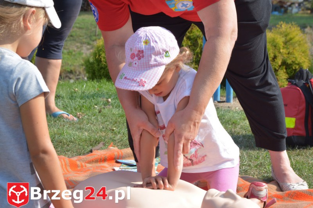 Przedszkolaki z Jedynki z wizytą w Przystani WOPR