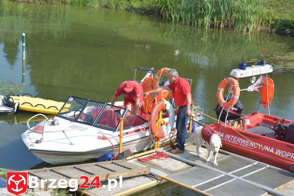 Przedszkolaki z Jedynki z wizytą w Przystani WOPR