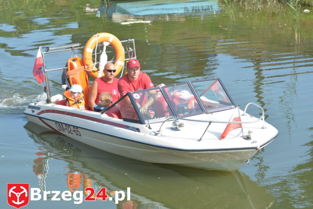 Przedszkolaki z Jedynki z wizytą w Przystani WOPR