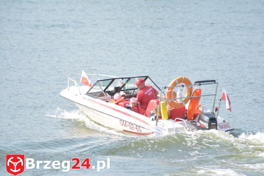 Przedszkolaki z Jedynki z wizytą w Przystani WOPR