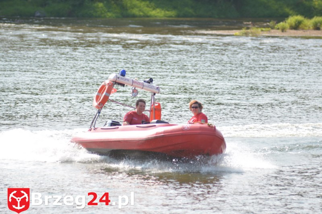 Przedszkolaki z Jedynki z wizytą w Przystani WOPR