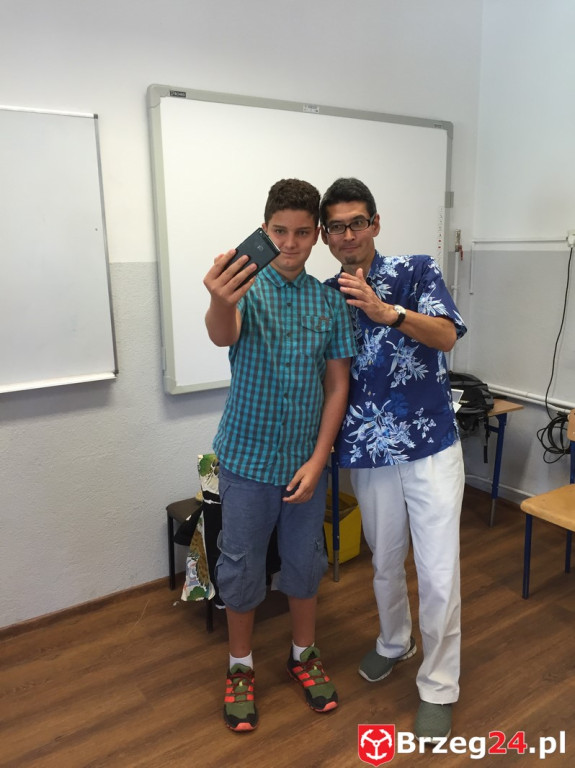 Niezwykły gość w ZS nr 2 z OI