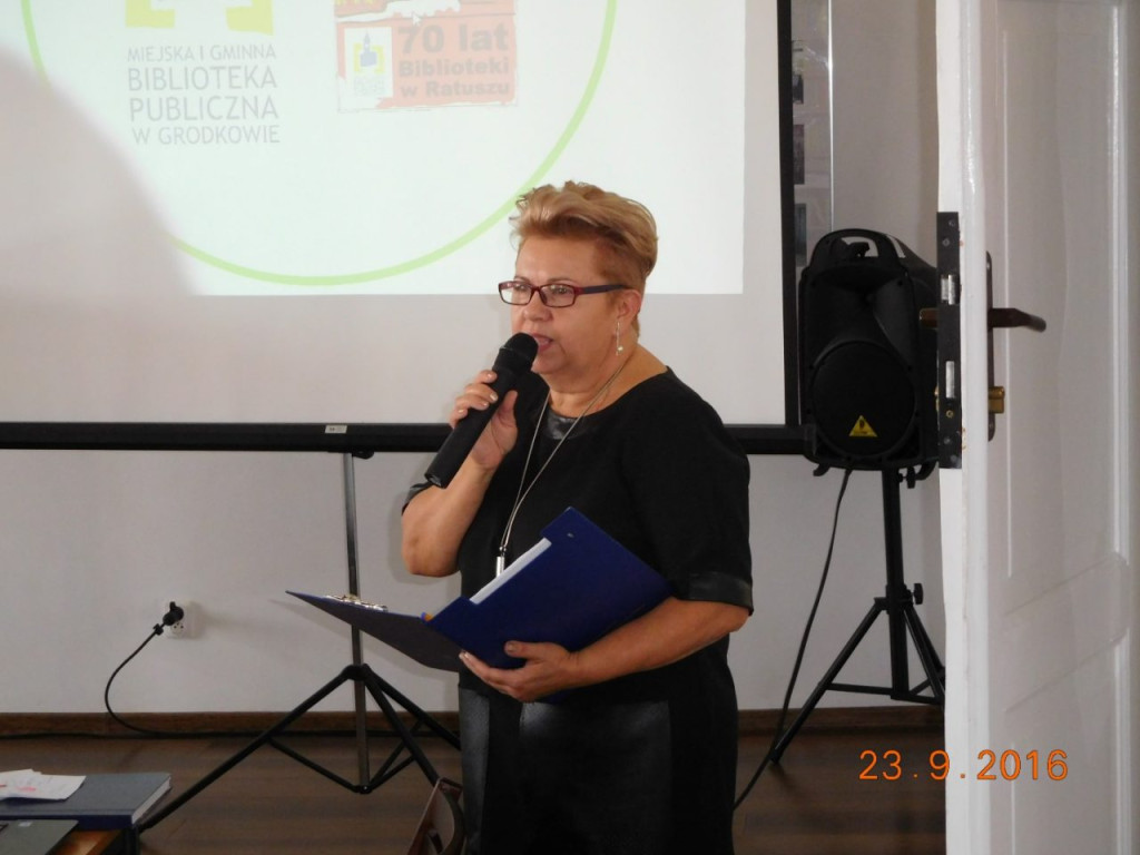 70-lecie Biblioteki w grodkowskim Ratuszu