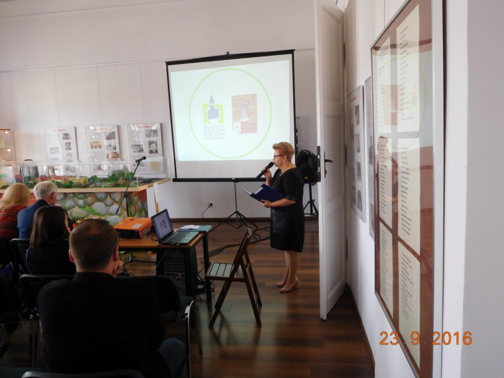 70-lecie Biblioteki w grodkowskim Ratuszu