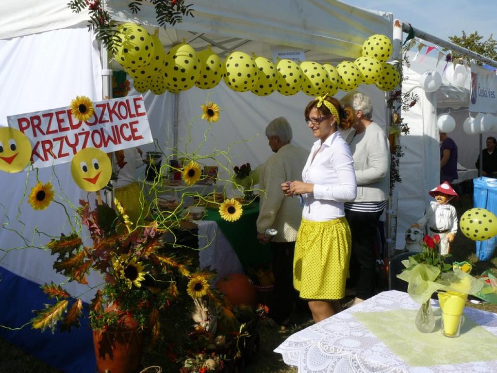 Występ dzieci z Publicznego Przedszkola w Krzyżowicach na XVI Europejskich Targach Chłopskich