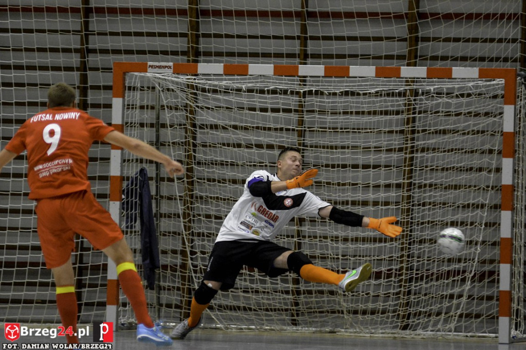 KS Gredar Futsal Team Brzeg remisuje z KS Ekom Futsal Nnowiny 5:5 (2:3)