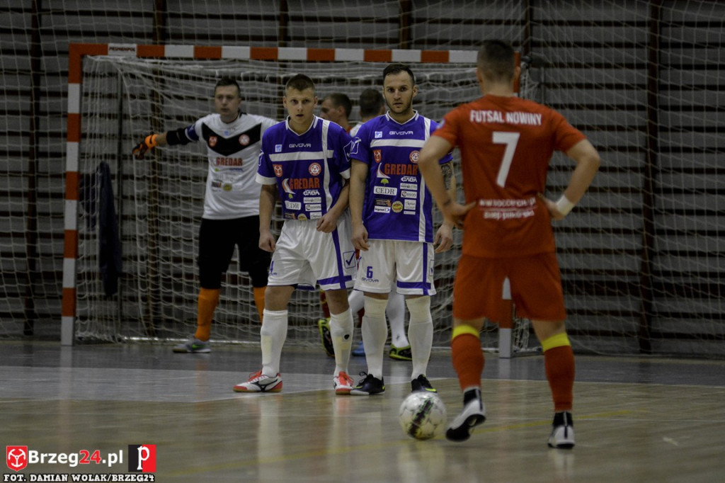 KS Gredar Futsal Team Brzeg remisuje z KS Ekom Futsal Nnowiny 5:5 (2:3)