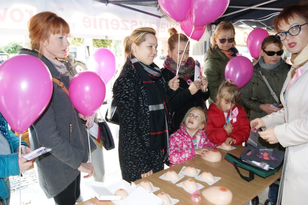 Drugi Marsz Różowej Wstążki w Brzegu [fotorelacja]