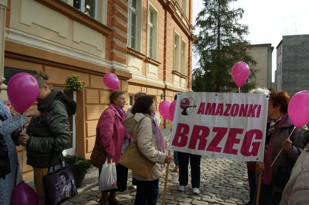 Drugi Marsz Różowej Wstążki w Brzegu [fotorelacja]