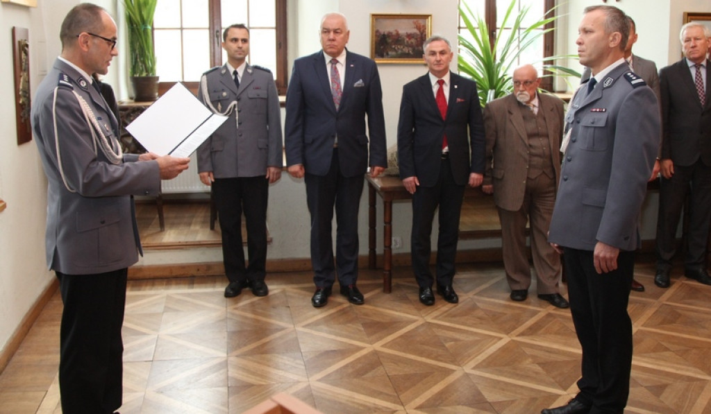 Zbigniew Dychus nowym komendantem policji w Brzegu