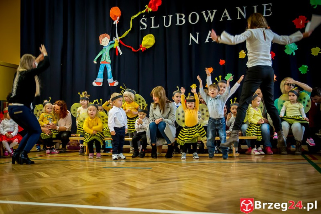 PASOWANIE NA PRZEDSZKOLAKA DZIECI Z PP3 W BRZEGU.