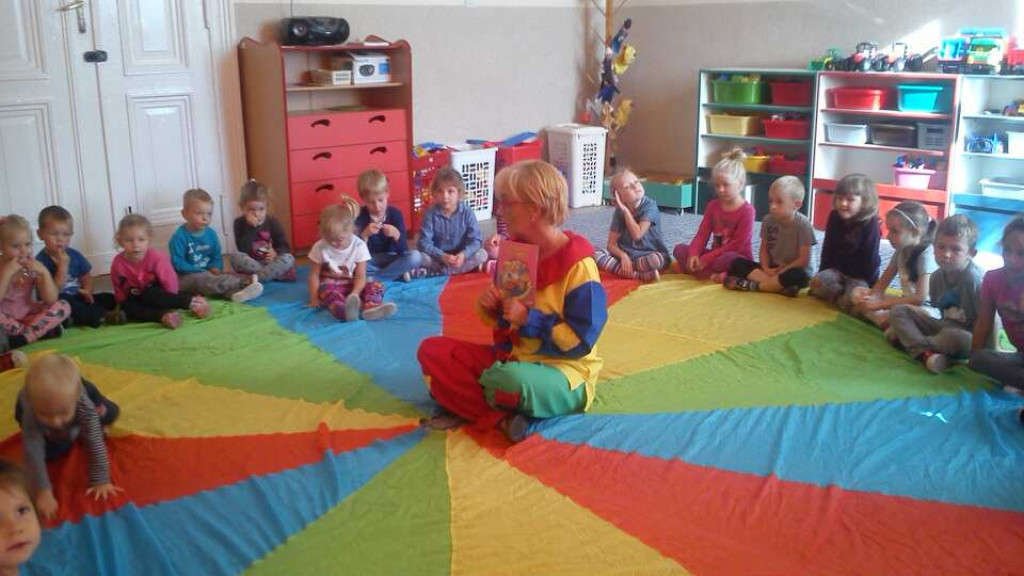 Bez czytania ani rusz - mali czytelnicy  w Przedszkolu nr 8