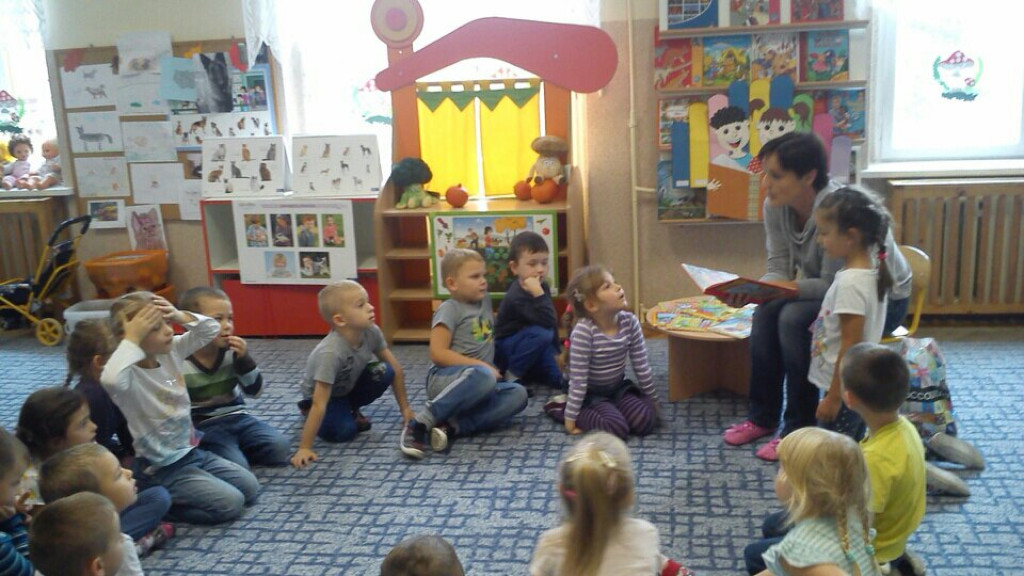 Bez czytania ani rusz - mali czytelnicy  w Przedszkolu nr 8