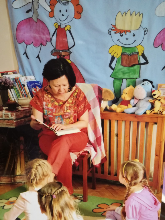 Bez czytania ani rusz - mali czytelnicy  w Przedszkolu nr 8