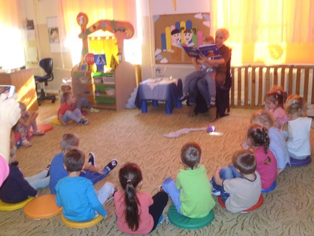 Bez czytania ani rusz - mali czytelnicy  w Przedszkolu nr 8