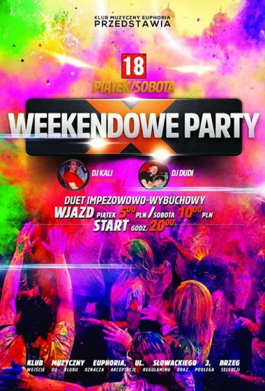 Weekendowy Informator Imprezowy 04-06.11.2016