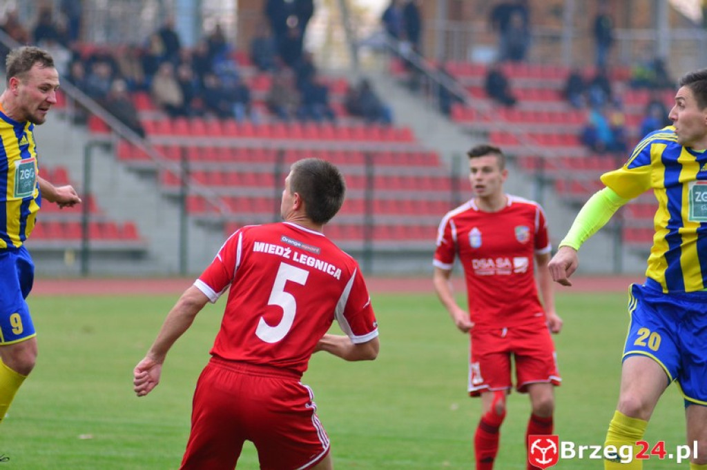 Czarna seria Stali Brzeg trwa. Porażka gospodarzy z Miedzią Legnica.