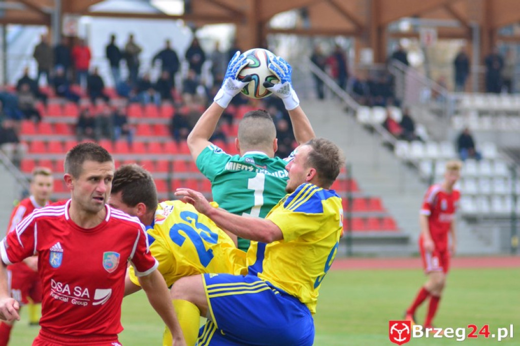 Czarna seria Stali Brzeg trwa. Porażka gospodarzy z Miedzią Legnica.