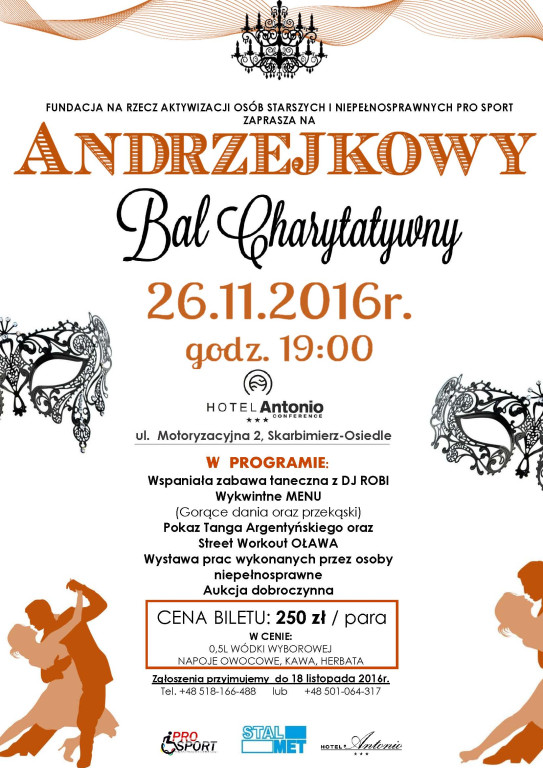 Bal Charytatywny w Skarbimierzu - są jeszcze wolne miejsca!