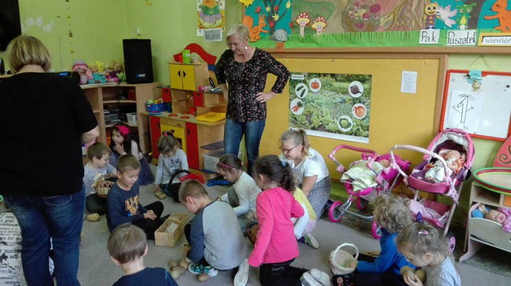 Święto Pieczonego ziemniaka w Przedszkolu w Pisarzowicach