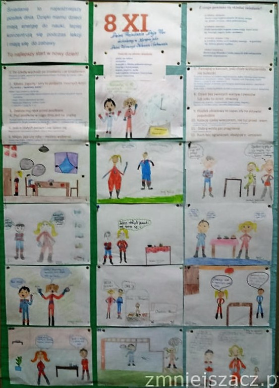 8 listopada - Dzień Zdrowego Śniadania w PSP w Łosiowie