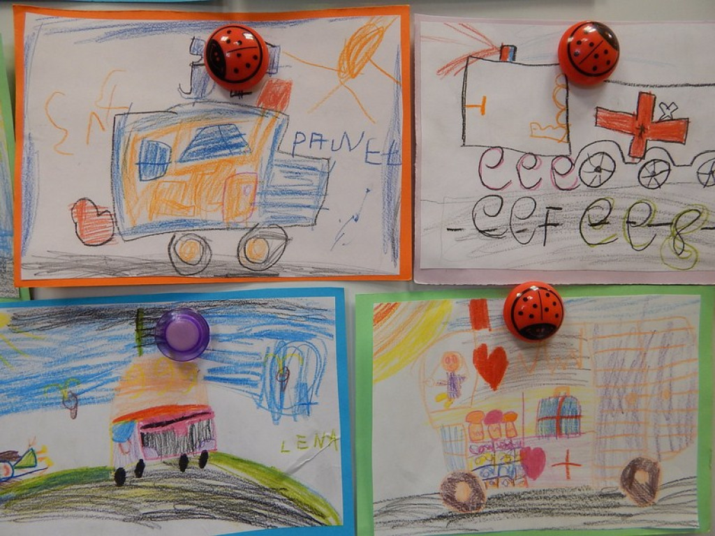 Mali wolontariusze z Przedszkola Publicznego nr 3 w Brzegu.