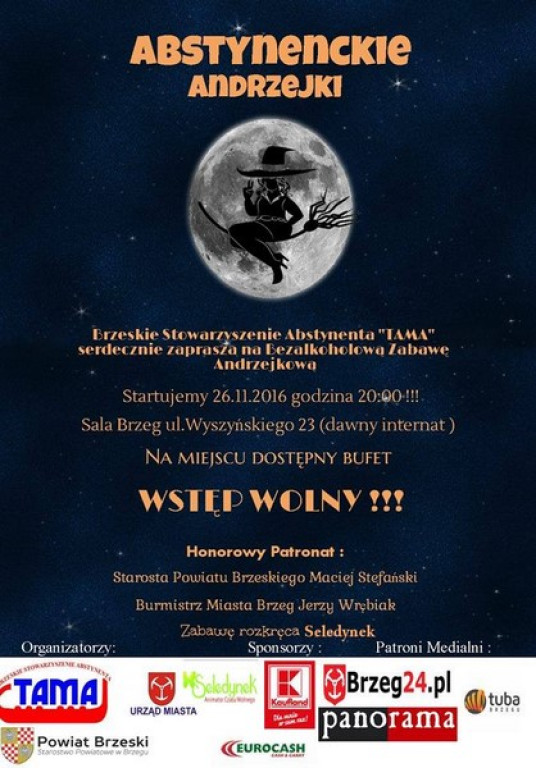 Weekendowy Informator Imprezowy 25-27.11.2016