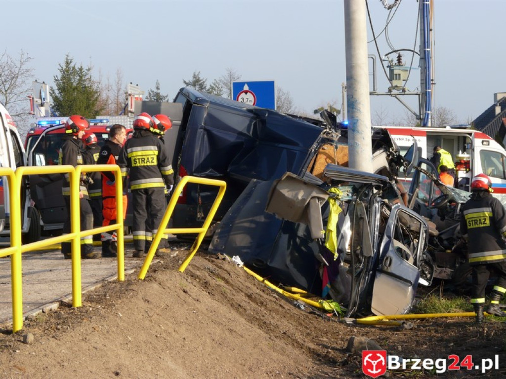 Śmiertelny wypadek w Brzegu na ulicy Małujowickiej [aktualizacja]