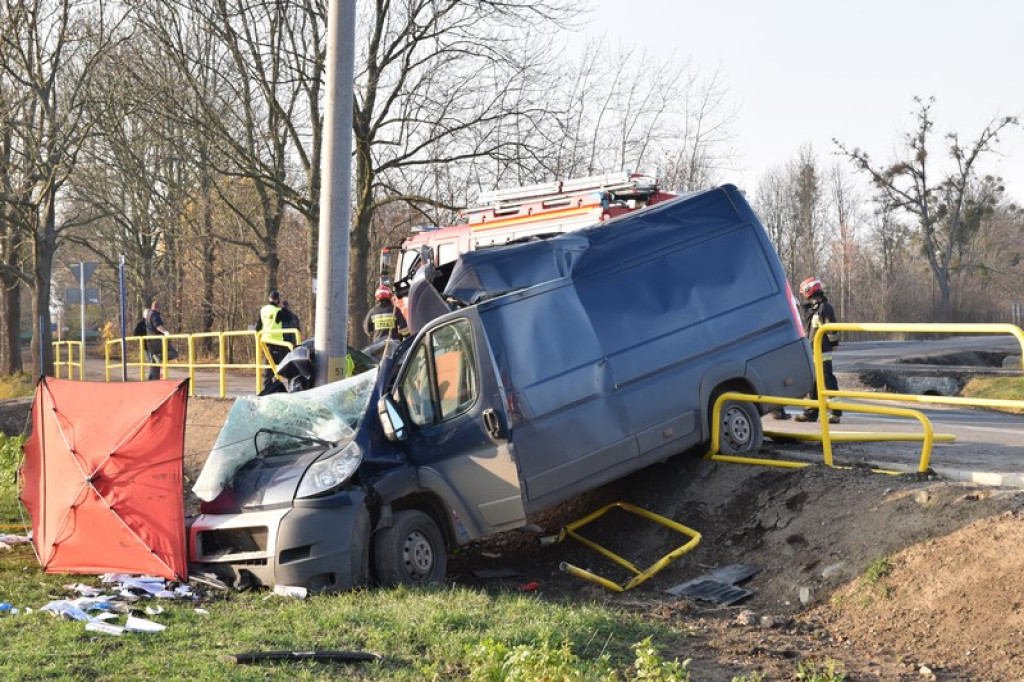 Śmiertelny wypadek w Brzegu na ulicy Małujowickiej [aktualizacja]