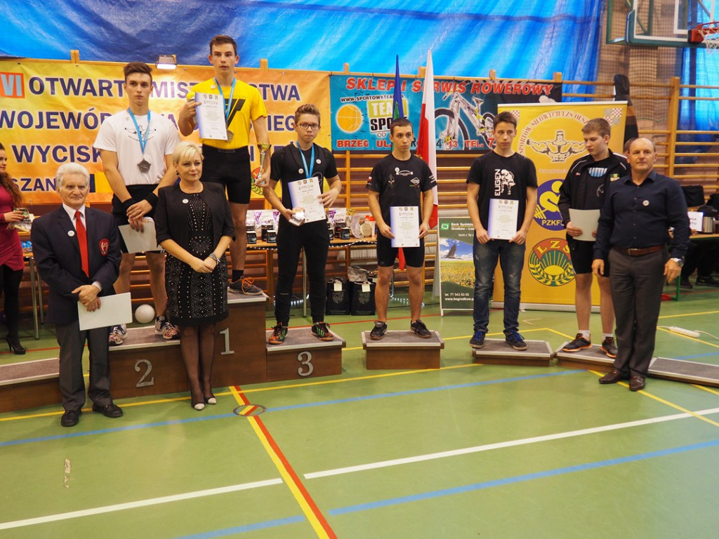 VI INTEGRACYJNE OTWARTE MISTRZOSTWA WOJEWÓDZTWA OPOLSKIEGO W WYCISKANIU LEŻĄC KLASYCZNYM