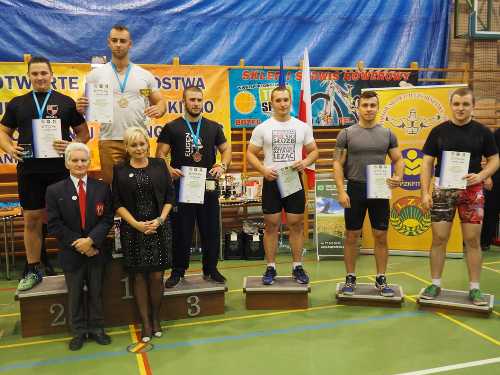 VI INTEGRACYJNE OTWARTE MISTRZOSTWA WOJEWÓDZTWA OPOLSKIEGO W WYCISKANIU LEŻĄC KLASYCZNYM