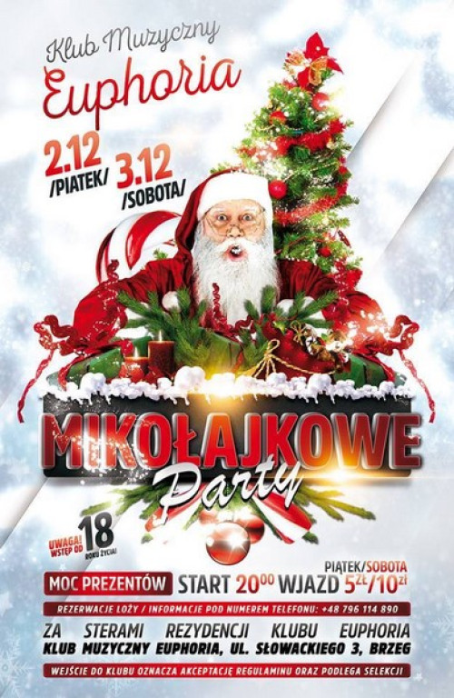 Weekendowy Informator Imprezowy 02-04.12.2016