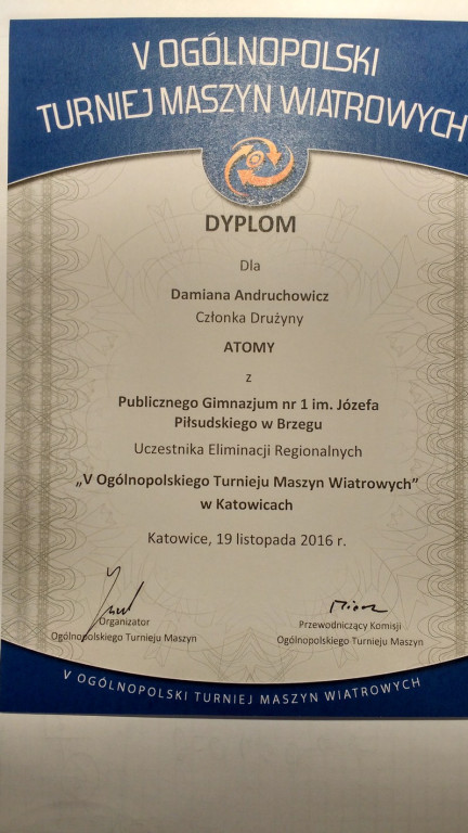 V Ogólnopolski Turniej Maszyn Wiatrowych