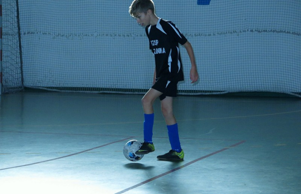 PSP Olszanka na podium - PÓŁFINAŁ WOJEWÓDZKI W  HALOWEJ PIŁCE NOŻNEJ CHŁOPCÓW SZKÓŁ PODSTAWOWYCH .