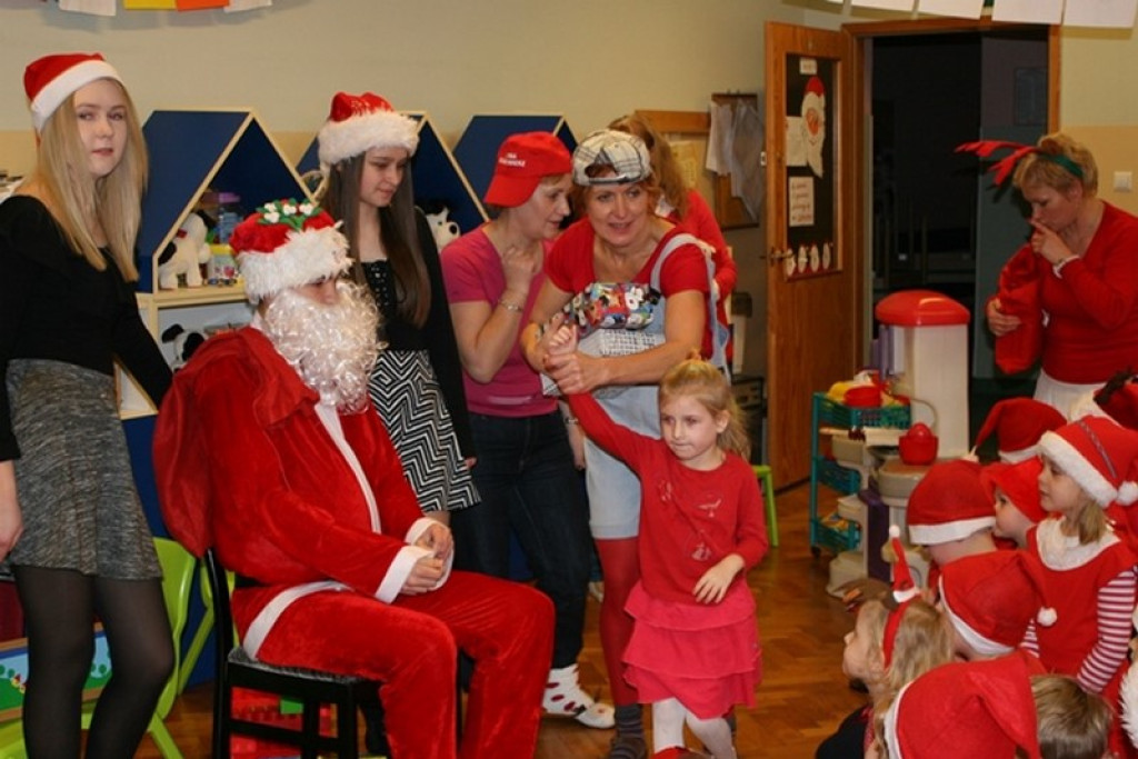 Spotkanie z Mikołajem w PP7 Integracyjnym