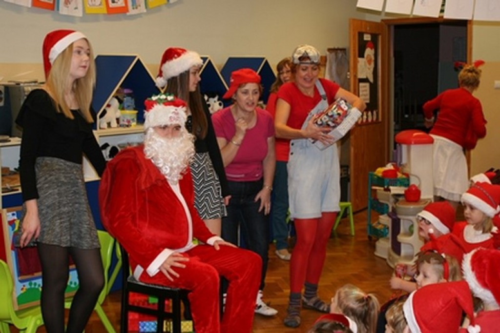 Spotkanie z Mikołajem w PP7 Integracyjnym