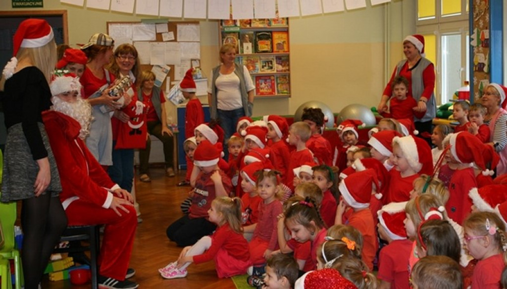 Spotkanie z Mikołajem w PP7 Integracyjnym