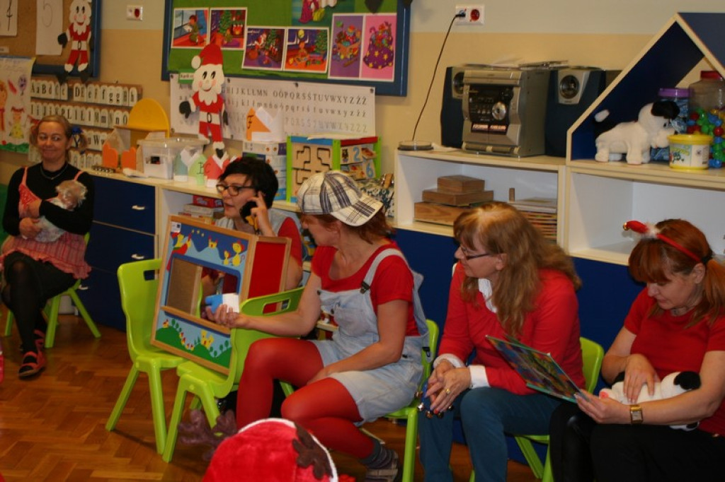 Spotkanie z Mikołajem w PP7 Integracyjnym