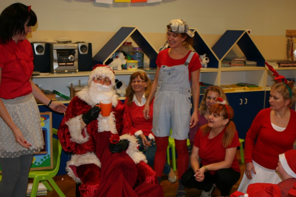 Spotkanie z Mikołajem w PP7 Integracyjnym