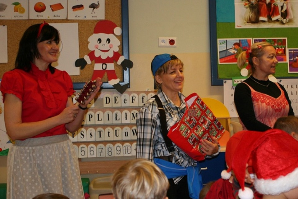 Spotkanie z Mikołajem w PP7 Integracyjnym